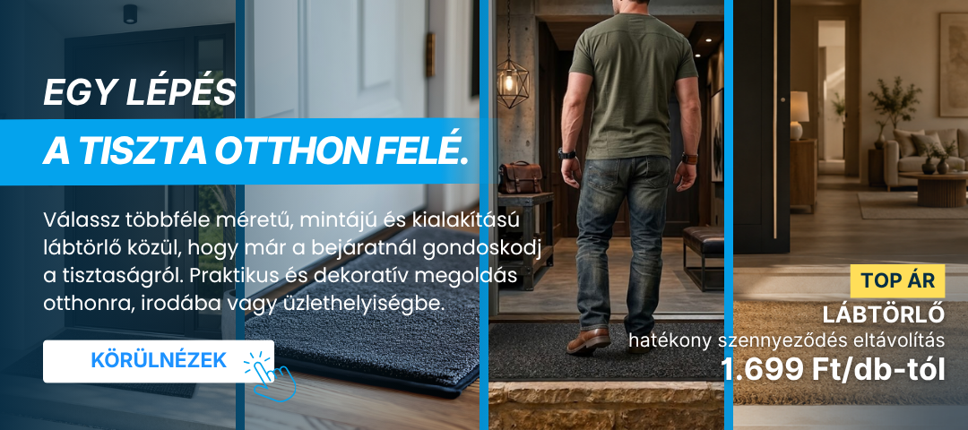 Lábtörlők széles választéka