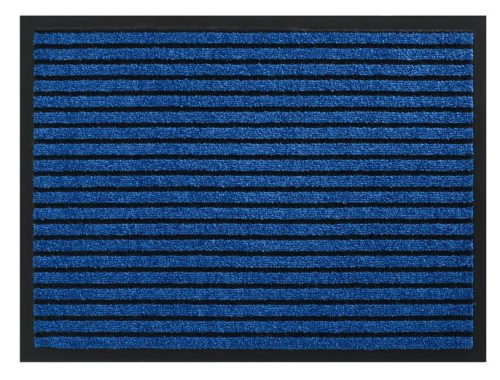 Lábtörlő, 30 fokon mosható, kék, 40x60 cm