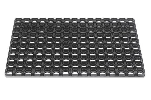 Lábtörlő, gumi, strapabíró, "Domino" 100x150cm