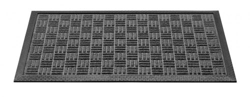 Lábtörlő, "SUPREME" antra, erős filces felülettel, gumis hátoldallal, 40x60cm