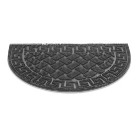   Lábtörlő, gumi, tüskés "Pinmix" 40x60cm félkör