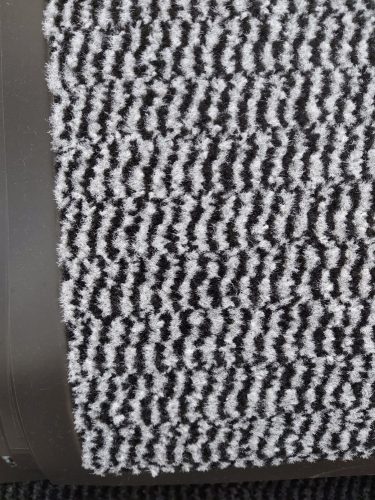 RAMBO szürke lábtörlő, nedvszívó, gumi hátoldal, 60x90cm