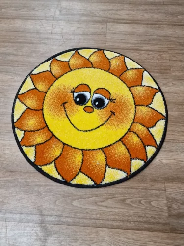 PLAY gyerekszőnyeg, SUN, 67cm kör