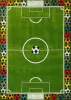 PLAY gyerekszőnyeg, FOOTBALL focipályás, 133x190