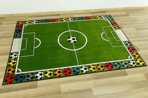 PLAY gyerekszőnyeg, FOOTBALL focipályás, 160x230
