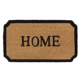   Lábtörlő, kókusz, nyomtatott mintás, "Ruco-Home" 40x70cm