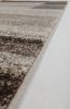 DESOTO szőnyeg, modern, puha, barna, keretes, 60x110
