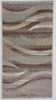 DESOTO szőnyeg, modern, puha, szürke, hullámos, 60x110