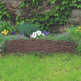   WILLOW természetes fűzfavesszőből fonott szegély, 30x100cm