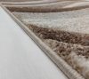 IBERIA szőnyeg, nyírt, barna, hullámos minta, 80x150