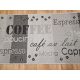 Konyhai szőnyeg "SISAL COFFEE" szürke, csúszásmentes, 80x200cm