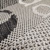 Konyhai szőnyeg "SISAL COFFEE" szürke, csúszásmentes, 80x200cm