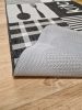 Konyhai szőnyeg "SISAL KITCHEN" szürke, csúszásmentes, 80x200cm