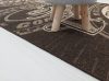 COFFEE szőnyeg, síkszövött, barna, konyhai, 140x200
