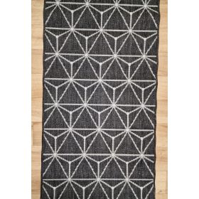 SISAL szőnyeg, síkszövött, (647) szürke, 160x230