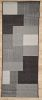 SISAL szőnyeg, síkszövött, (682) barna, 80x200
