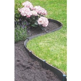 ETIK, rugalmas, hajlítható műanyag szegély, 10m/tekercs