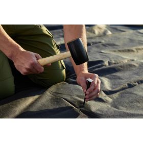   Leszúró tüske "SPIKE" geotextíliához, vakondhálóhoz, 12.5cm fekete