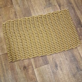   Lábtörlő, design fonott, "Robust" natúr 45x75cm