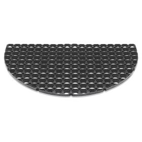   Lábtörlő, gumi, strapabíró, "Domino-22mm" 45x75cm félkör