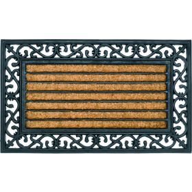   Lábtörlő, kókusz, gumi peremmel, "Impala-Brush" 45x75cm