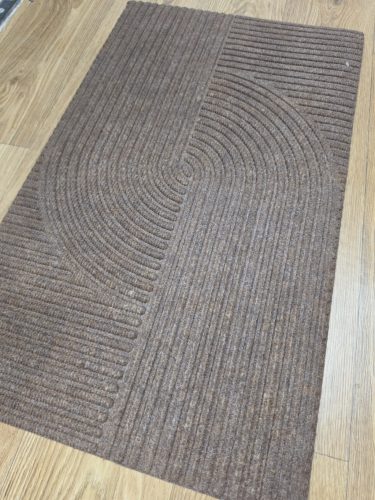 RAMADA filces barna lábtörlő gumi hátoldallal, 45x75cm