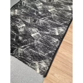 CARRARA futószőnyeg, márvány antracit, 80cm széles