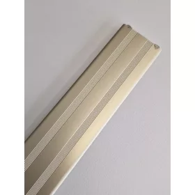   Öntapadós 35mm "lapos" burkolatváltó, alumínium, 90cm, arany