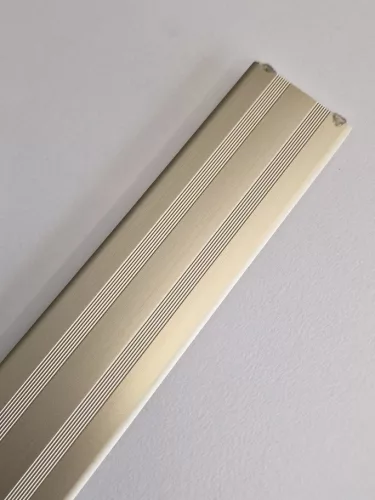 Öntapadós 35mm "lapos" burkolatváltó, alumínium, 90cm, arany