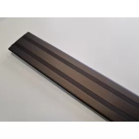  Öntapadós 35mm "lapos" burkolatváltó, alumínium, 90cm, bronz