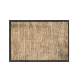   Lábtörlő, velúros felület, Mondial "775" barna 40x60cm