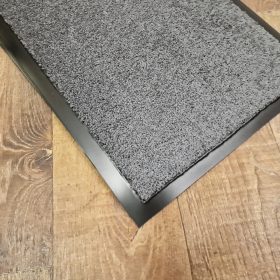   Gépben mosható lábtörlő "Twister" szürke 40x60cm