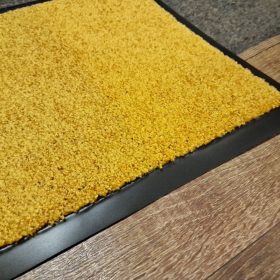   Gépben mosható lábtörlő "Twister" sárga 40x60cm