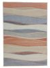 IBERIA szőnyeg, nyírt, színes, hullámos minta, 200x290