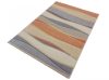IBERIA szőnyeg, nyírt, színes, hullámos minta, 80x150