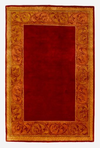 CLASSICA piros gyapjú szőnyeg, 70x140