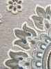 GENESIS viszkóz szőnyeg, 3D felületű, virágos, kék, 200x290