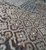 GENESIS viszkóz szőnyeg, 3D felületű, patchwork, 65x110