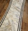 DESIGN "MARBLE" puha, szivacsos szürke futószőnyeg, 80cm széles