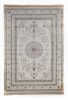 BABILON viszkóz szőnyeg, klasszikus, rojtos, vékony, bézs, 67x105
