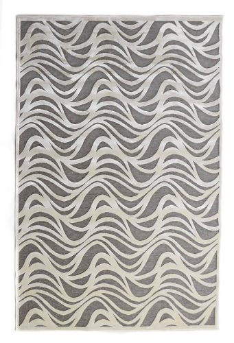 GENESIS viszkóz szőnyeg, 3D felületű, hullámos, 135x195
