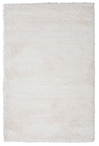 HATIA szőnyeg, puha, hosszú szálú, fehér, 160x220