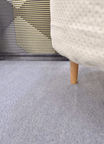 MONTANA szürke irodai valúr padlószőnyeg, 400cm