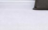 VERMONT selymes, fényes, fehér padlószőnyeg, prémium, thermo, 400cm   (SATINO)