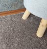 OKLAHOMA taupe padlószőnyeg, thermo, 400cm