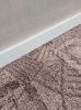 KANSAS barna padlószőnyeg, 400cm