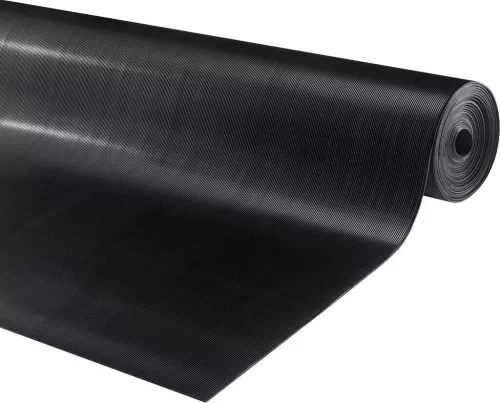 ALFA bordás ipari gumiszőnyeg, kültéri/beltéri gumi, 100cm széles tekercs 