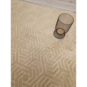 HARMONY bársonyos szőnyeg, bézs, 120x170