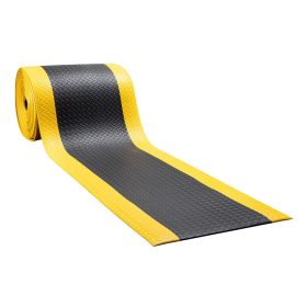   BASE+ Eco álláskönnyítő és biztonsági szőnyeg, fekete-sárga, 60cm széles