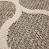 Boucle bel-,kültéri szőnyeg, síkszövött, puha, szürke, 160x230cm